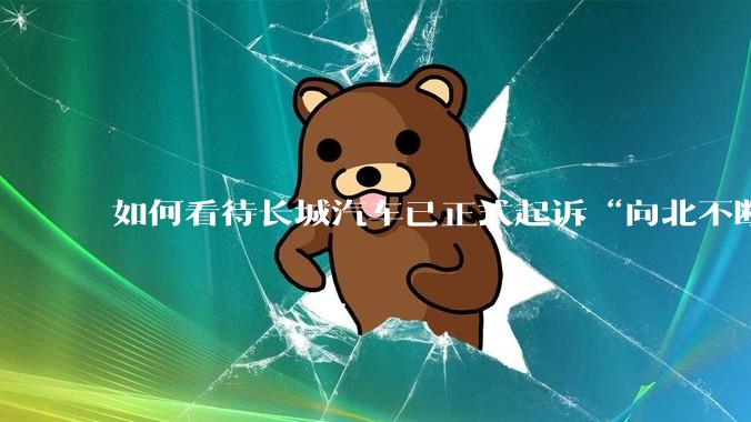 如何看待长城汽车已正式起诉“向北不断电”等六个涉嫌严重侵权账号的行为？